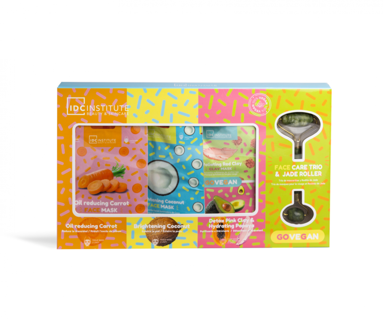 PACK 1 JADE ROLLER 3 FACE MASK