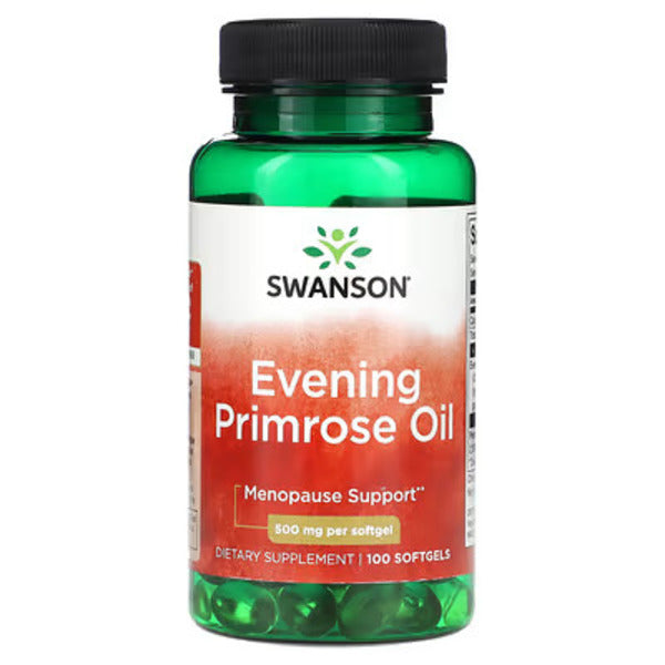 Evening Primrose Oil 500 Mg 100 Softgels
