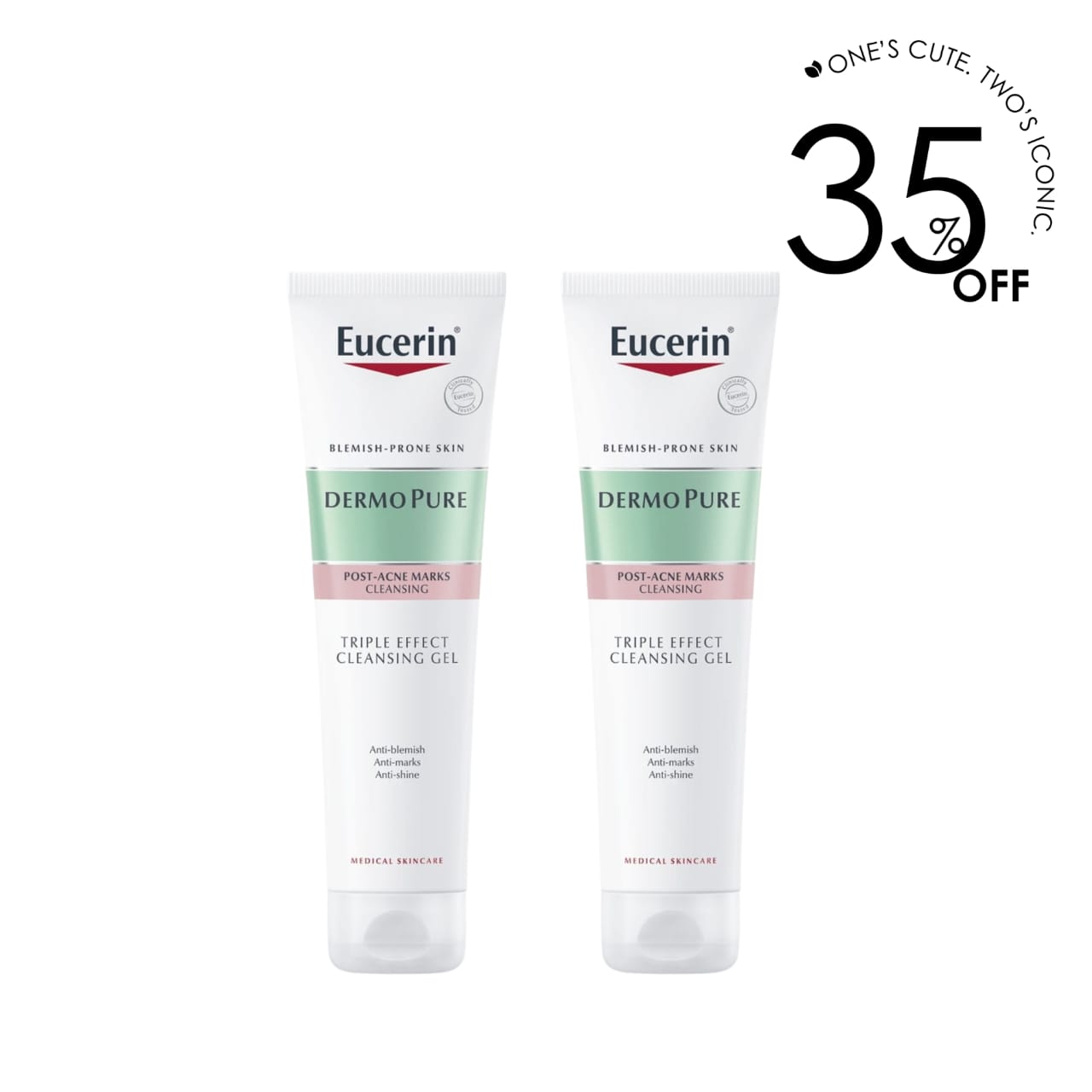 2 x DermoPurifyer Oil Control 3 effect Cleanser