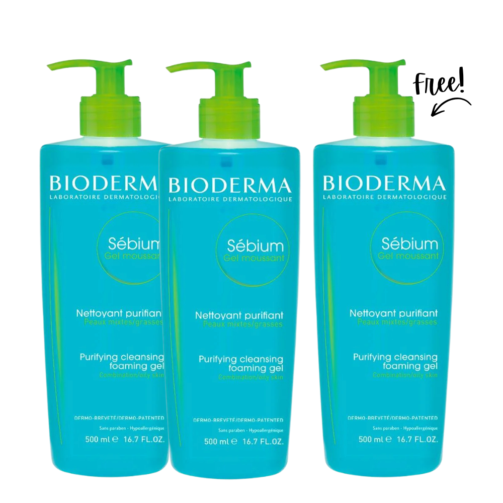 Sébium Gel Moussant x3 - 500 ML