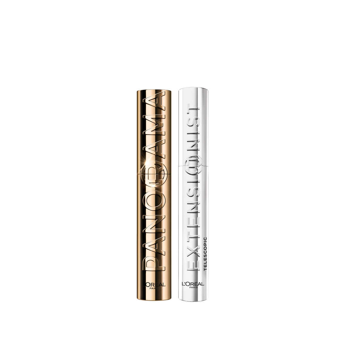 Telescopic Extensionist Mascara Black + Voluminous Panorama Volumizing & Lengthening Mascara