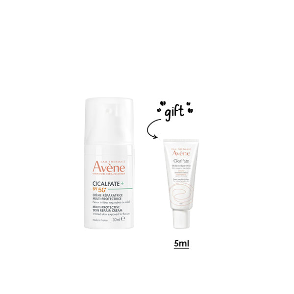 Avene Cicalfate+ SPF50 Creme Reparatrice + Free Gift