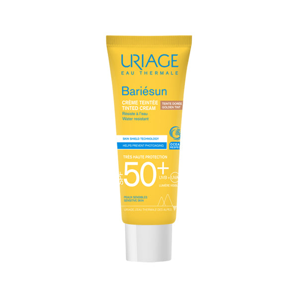 Bariésun Tinted Cream Very High Protection SPF50+ Anti-Shine Texture Ultra-Dry Finish - Gold