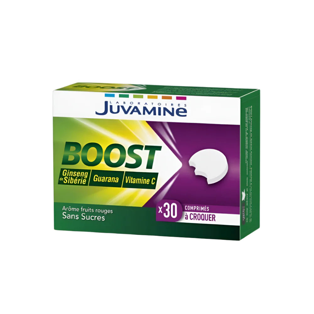 Boost Ginseng Guarana Vitamin C 30 Tablets To Crunch