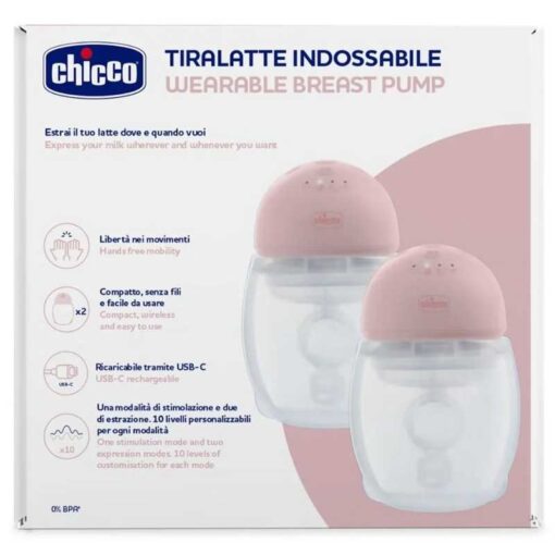 Chicco Hands-Free Double Wearable Electric Breast Pump