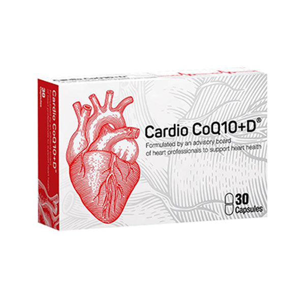 Cardio Coq10+D - 30 Capsules