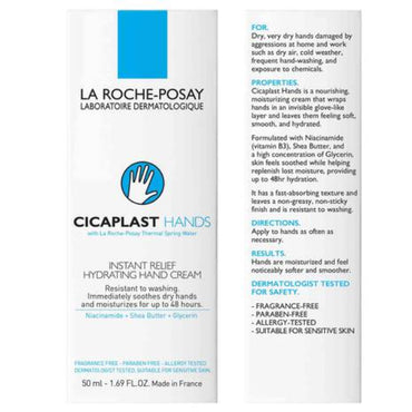 Cicaplast Mains Moisturiser for Dry and Damaged Hands