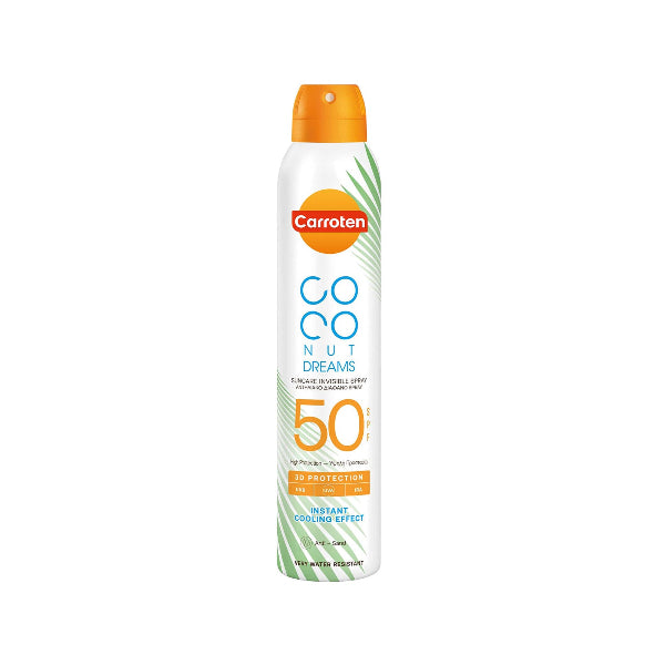 Coconut Dreams Suncare Invisible Spray Spf50