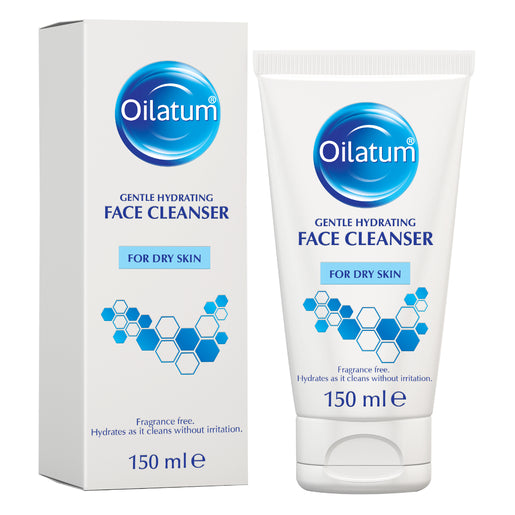Oilatum Gentle Hydrating Face Cleanser 150 ML box and tube