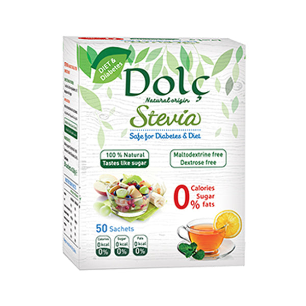 Stevia Sweetener 50 Sachets
