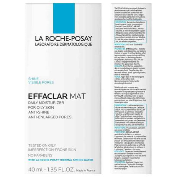 Effaclar Mat Mattifying Moisturizer For Oily Skin