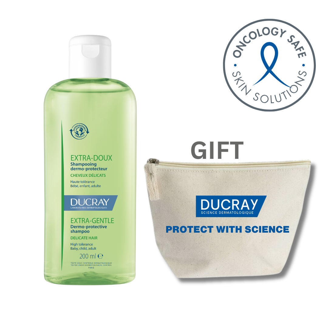 Extra-Gentle Dermo-Protective Shampoo - Delicate Hair of the Whole Family + Free Pouch