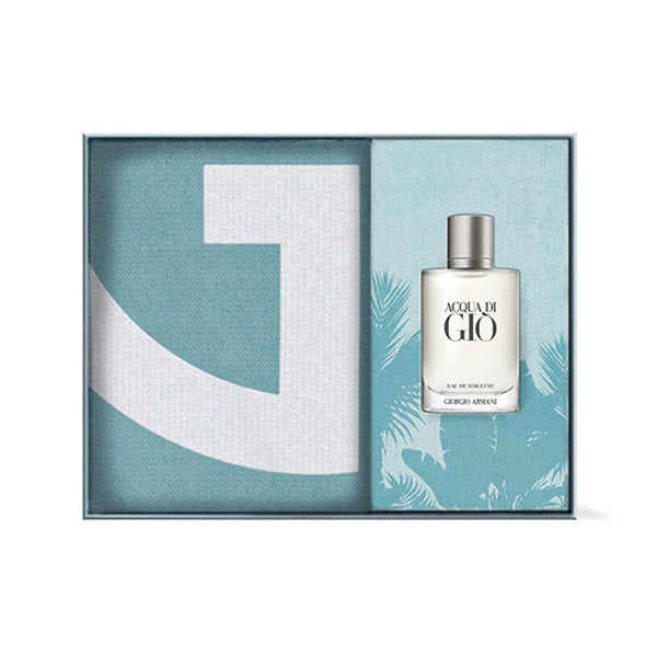 Acqua Di Gio Eau De Toilette Gift Set for Men