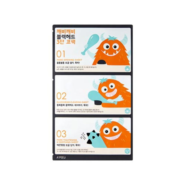 Goblin Blackhead 3-Step Nose Pack 3 Sheet