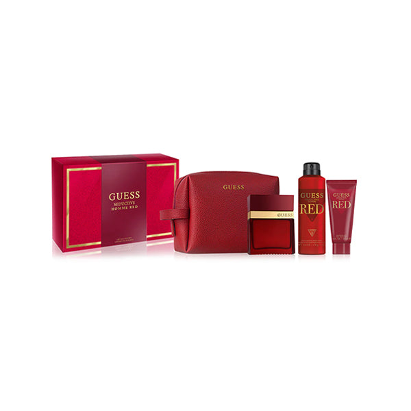 Seductive Homme Red - 4 Pieces Gift Set
