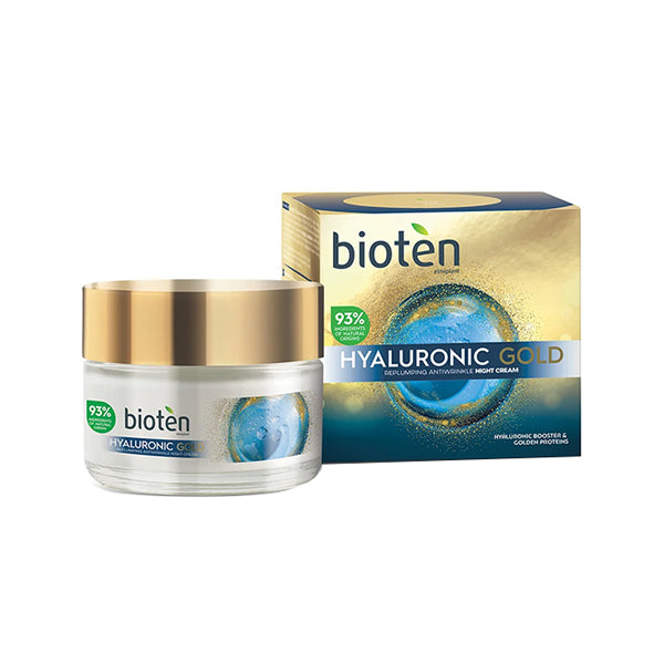 Hyaluronic Gold Replumping Anti-Wrinkle Night Cream 50 ML