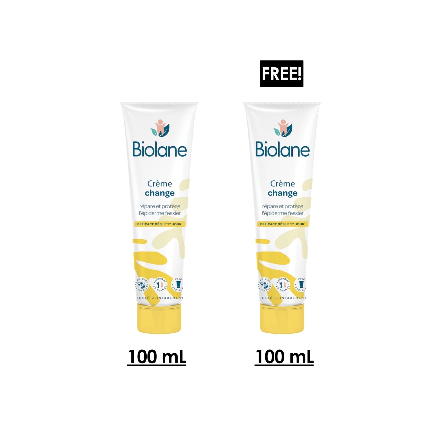 2 x Bio Diaper Cream 100 ML