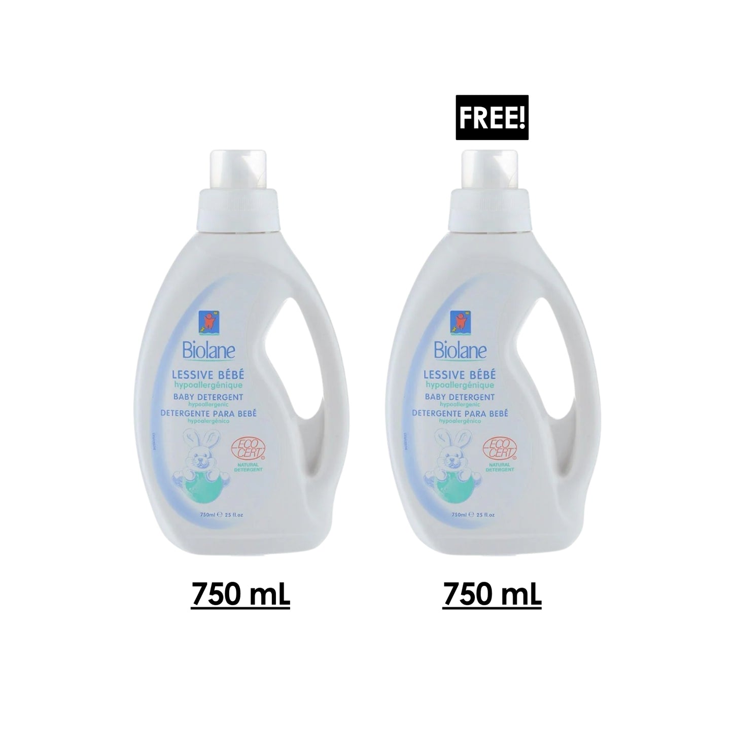 2 x Bio Laundry Detergent 750 ML