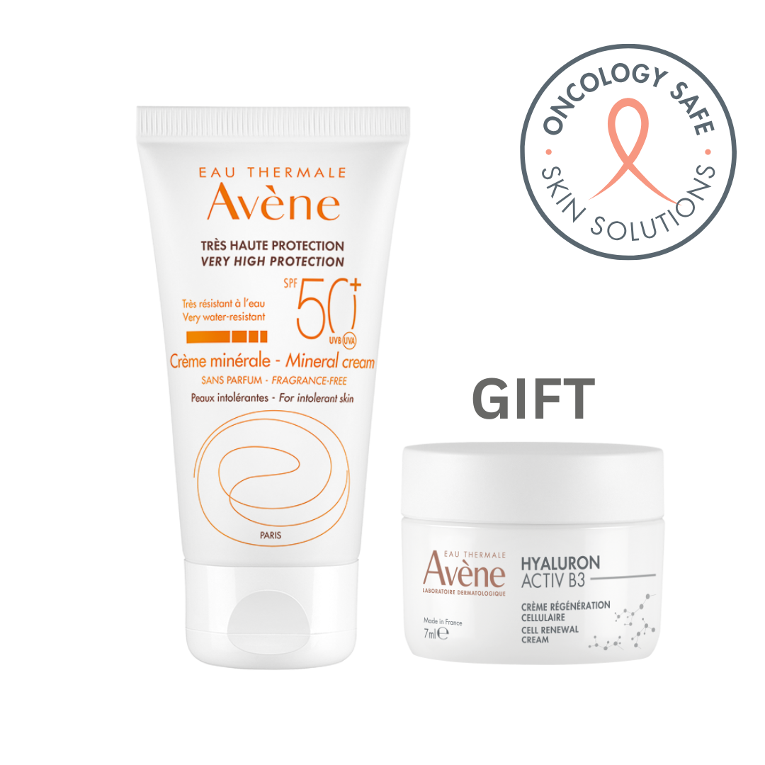 High Protection Mineral Cream SPF50 50 ML + Free Hyaluron Activ B3 Day Cream 7mL