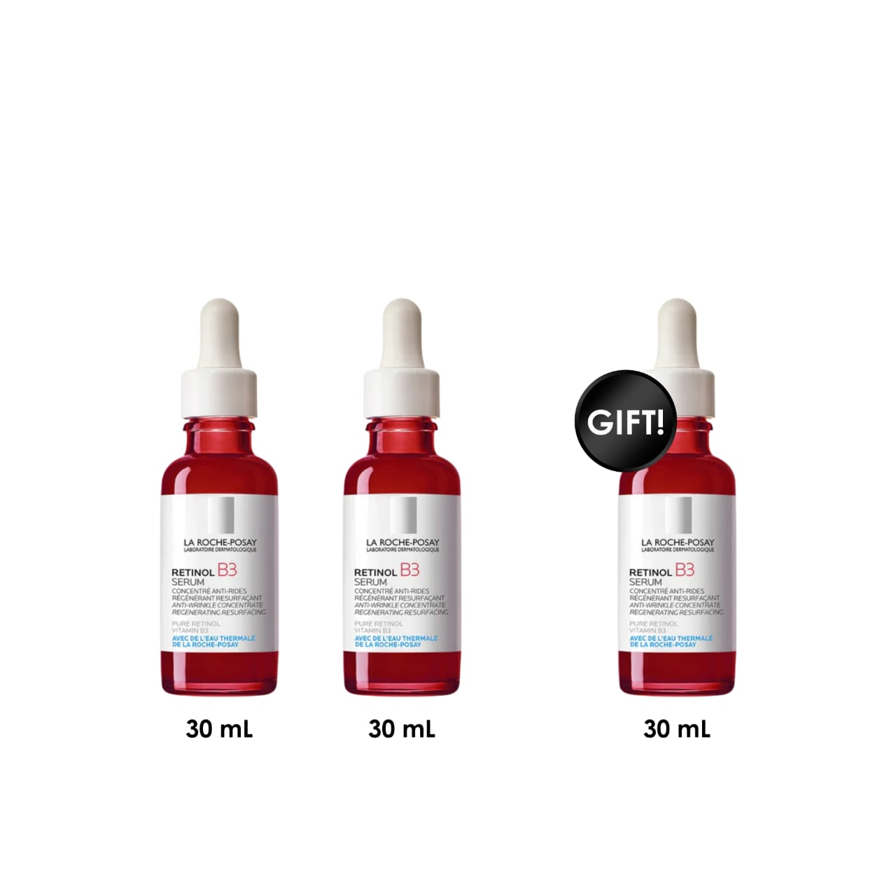 3 x Retinol B3 Serum 30 ml