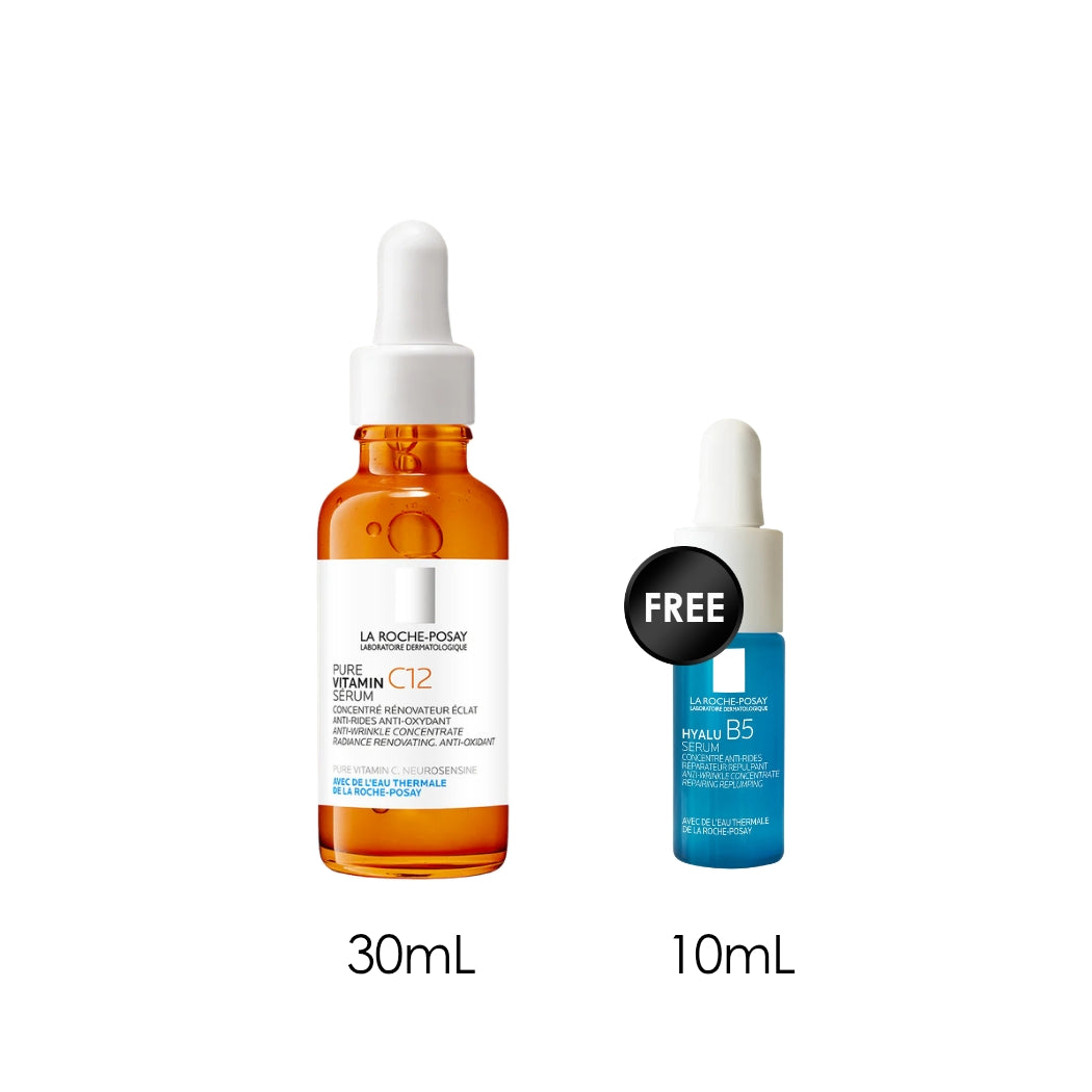 Vitamin C12 Serum + Free Hyalu B5 Mini Serum 10 ML