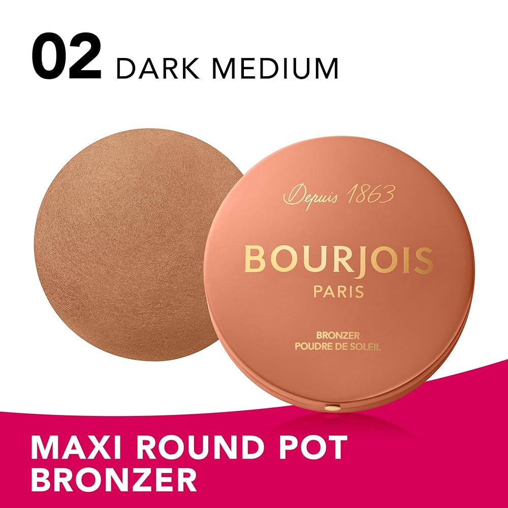 Bourjois Bourjois Maxi Round Pot Bronzer – 7 g 02 Medium Dark EAN 3616305712967