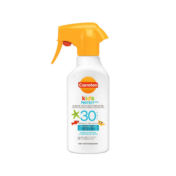 Kids Protect Plus Sunscreen Face & Body Lotion High, Spf30 270 ML