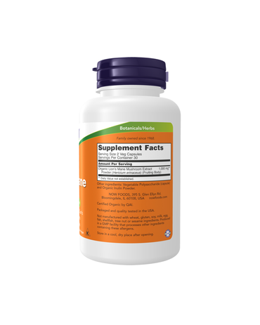 Lion'S Mane 500 Mg 60 Capsules