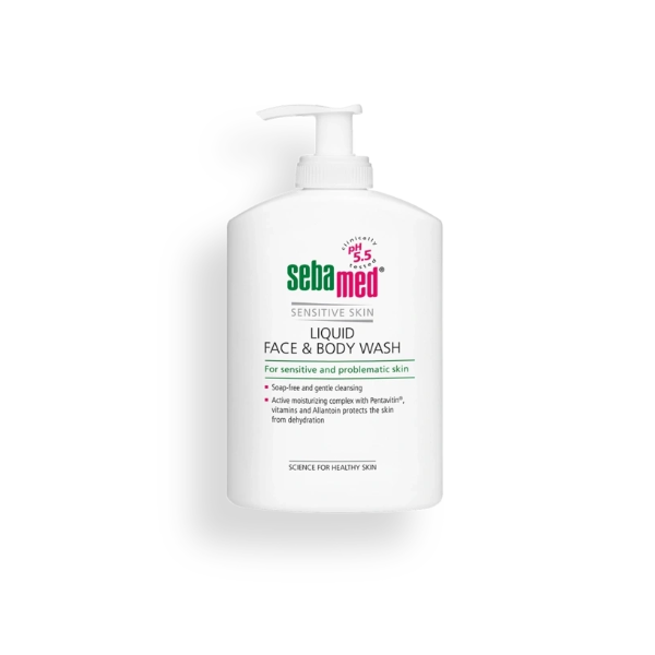 Liquid Face & Body Wash With Pump