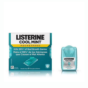 Cool Mint PocketPaks Breath Strips – 24 Strips