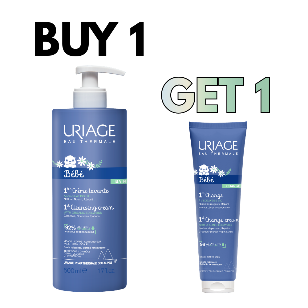 Baby Cleansing Cream 500ML + Baby Change Cream 100 ML Free