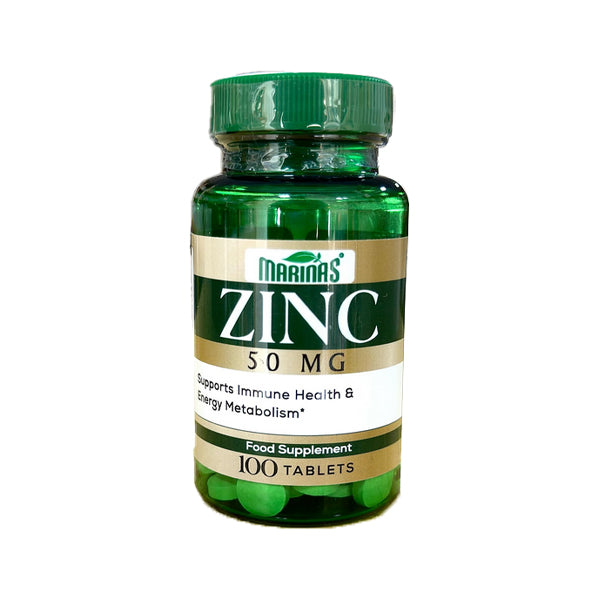 Zinc 50 Mg - 100 Tablets