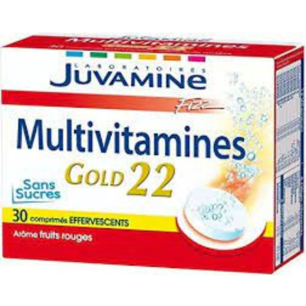 Multivitamins Gold 22 30 Effervescent Tablets