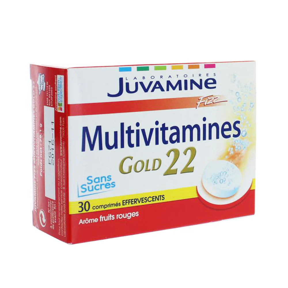 Multivitamins Gold 22 30 Effervescent Tablets