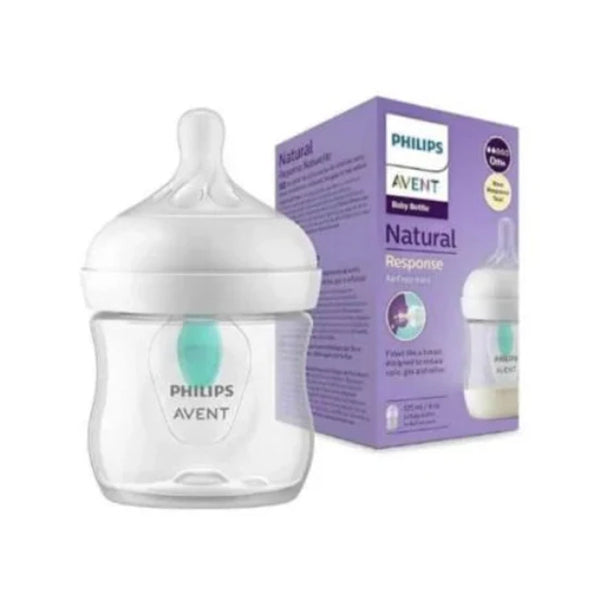 Natural Feeding Bottle 125 ML With Airfree Vent - Single Pack