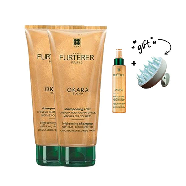 Okara Blond Hair Care Set – Brightening & Shine for Blonde Hair