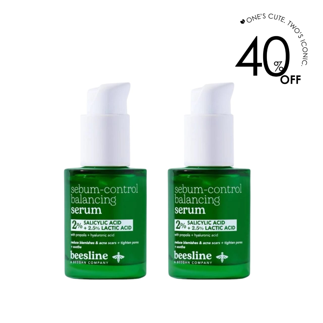 2 x Sebum-control Balancing Serum