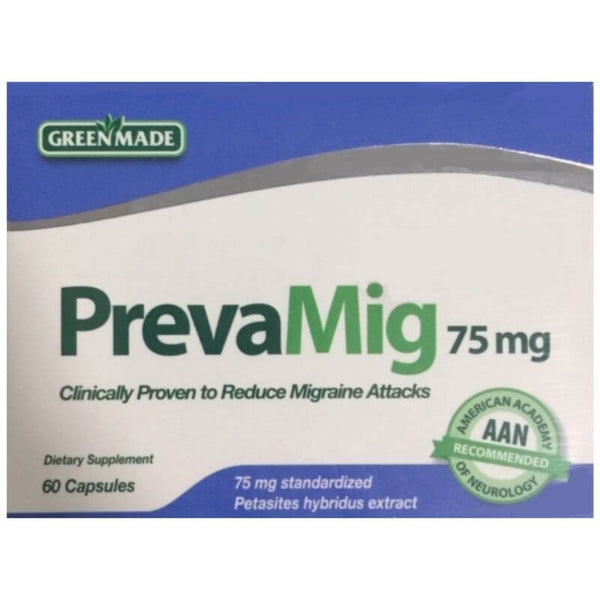 PrevaMig 75 MG 60 Capsules