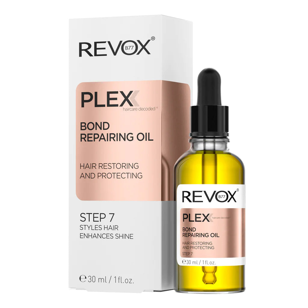 Plex Bond Repairing Oil. Step 7