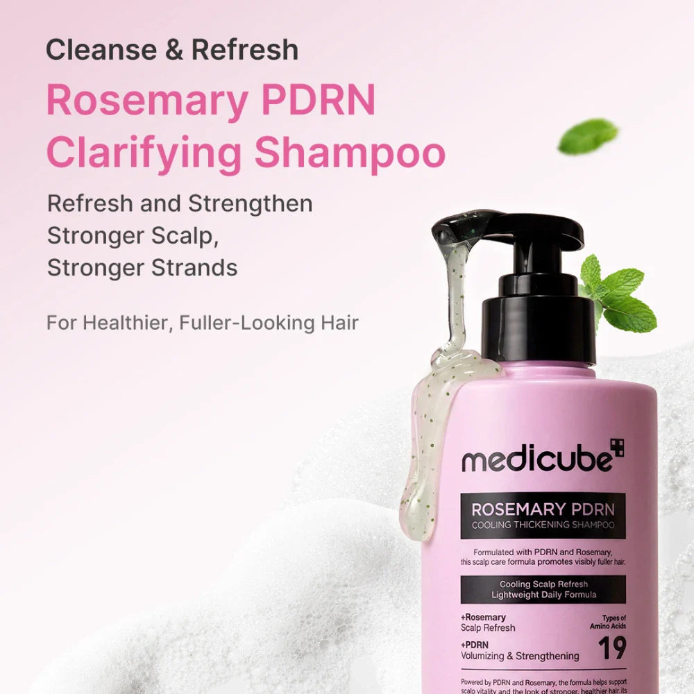 Rosemary PDRN Cooling Thickening Shampoo 400 ML