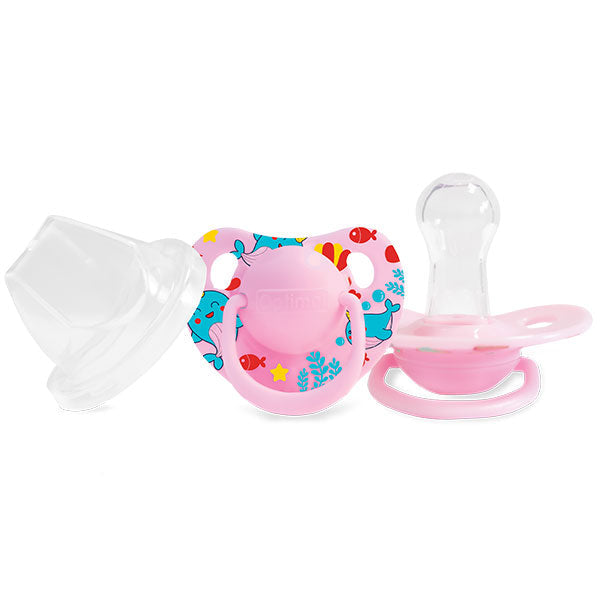Round Nipple Silicone Pacifier 6+