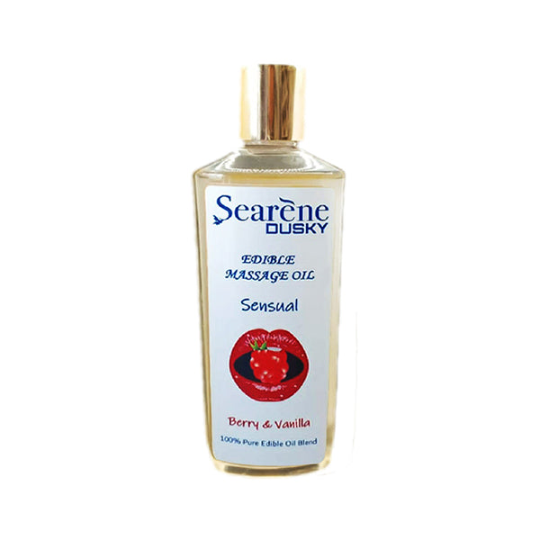 Edible Massage Oil Sensual- Berry & Vanilla