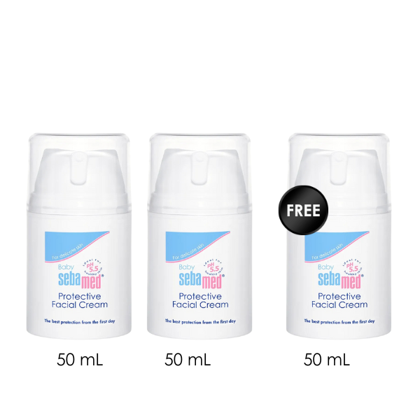 3 x Baby Protective Facial Cream 50 ML