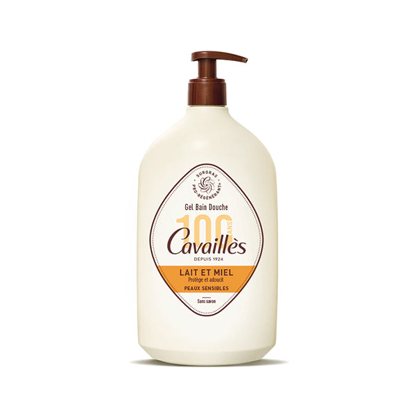 Shower Gel with Milk and Honey – For Sensitive Skin 1L