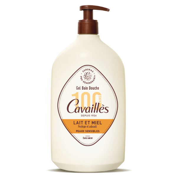 Shower Gel with Milk and Honey – For Sensitive Skin 1L