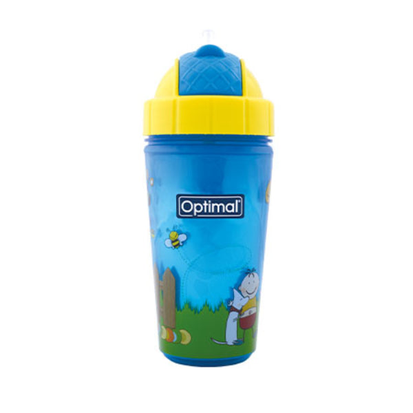 Silicone Straw Cup 350 ML