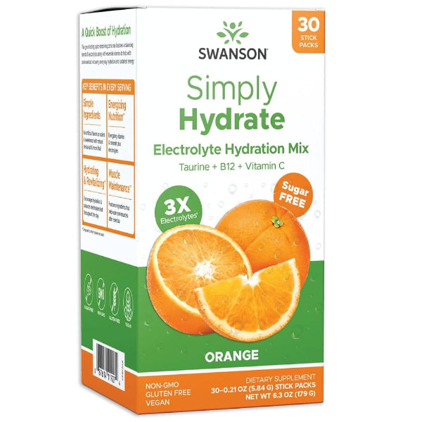 Simply Hydrate Electrolyte Mix Orange