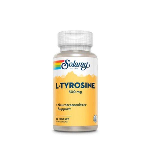 L-Tyrosine 500 Mg 50 Vegcaps