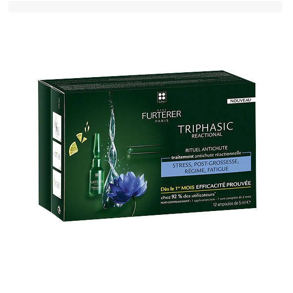 Triphasic Reactional Sudden Hair Loss Treatment 12 amp x 5ML