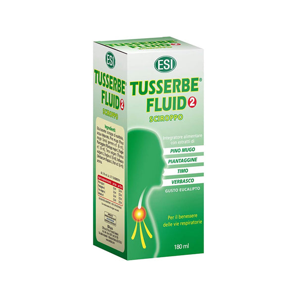 Tusserbe Fluid 2 Syrup Eucalyptus Flavor -180 ML